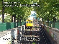 U Bahn Trasse nach Pankow auf dem Eisenviadukt von 1918