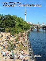 beach in the district Mitte, city-east 