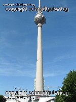 television tower with panorama restaurant