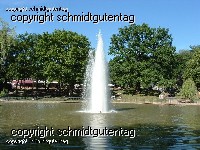 fountain in the Friedrichshain-Park